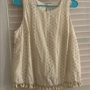 Beige and Gold shimmery shirt